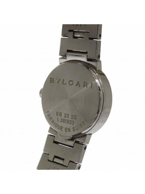 Bvlgari Watch SS Quartz Black Dial display picture 1